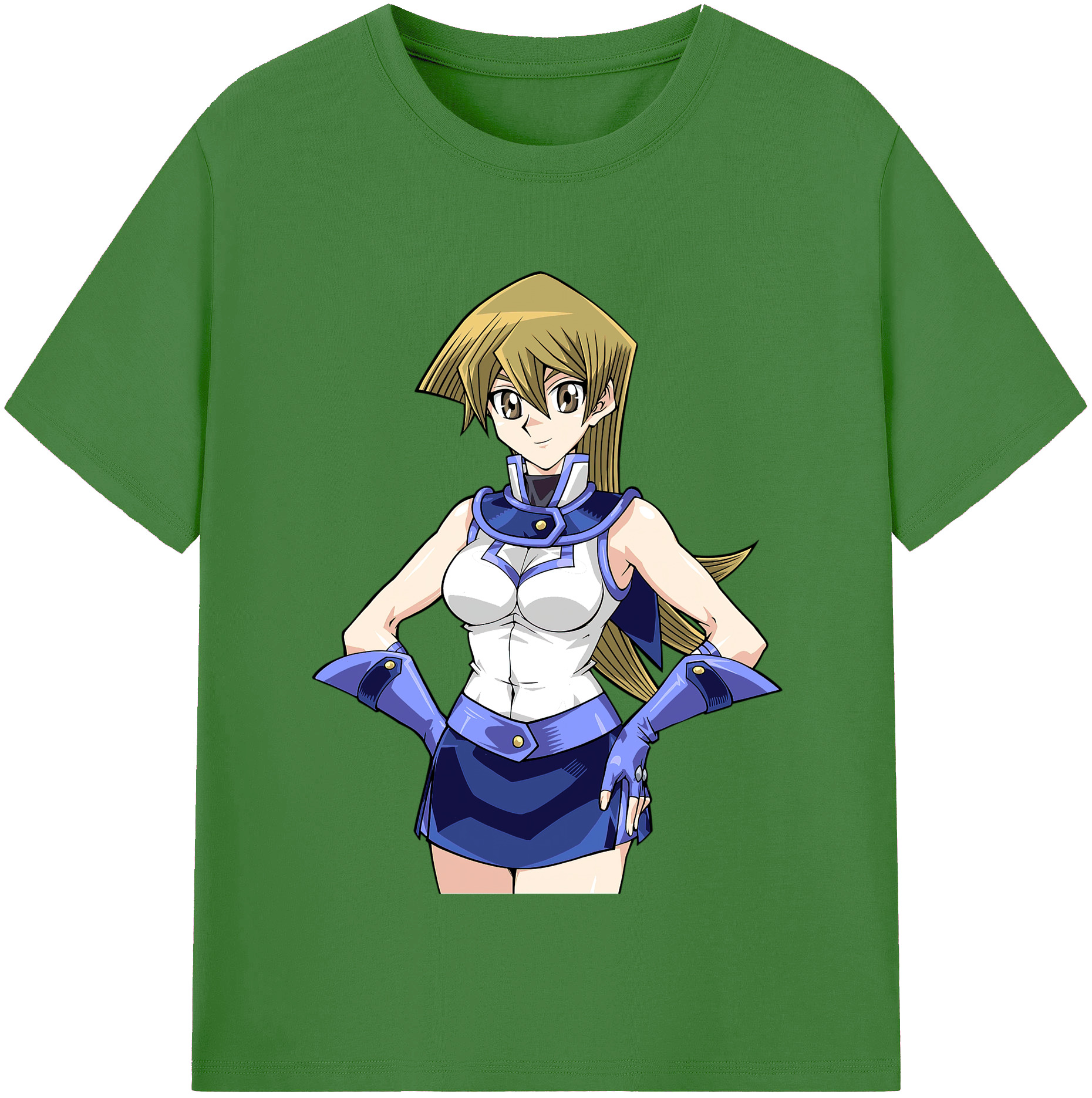 （画像用） 遊☆戯☆王 Yu-Gi-Oh! レディースカジュアルプリントTシャツ（綿100％）
